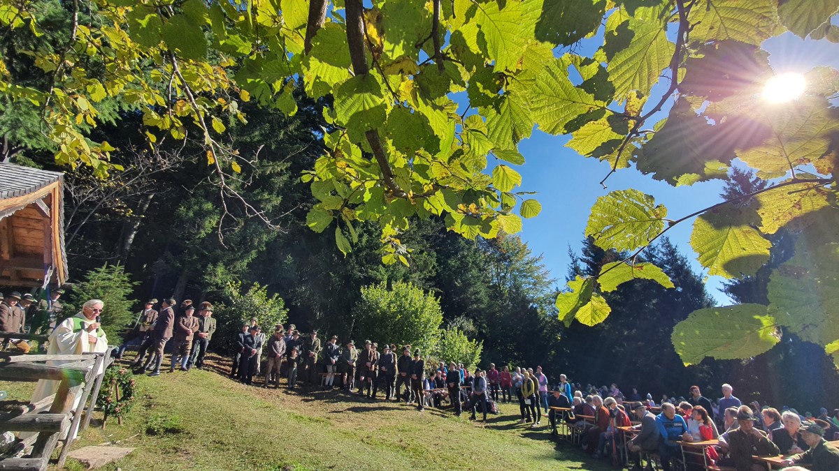 Hubertusmesse auf der Schönalm in PUCH © TVB Puch - Gerber